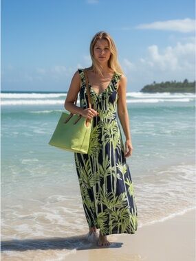 Lilly Pulitzer | Dresses | Lilly Pulitzer Giuliana Cotton Maxi Shift Dress  Nwt Sz4 | Poshmark